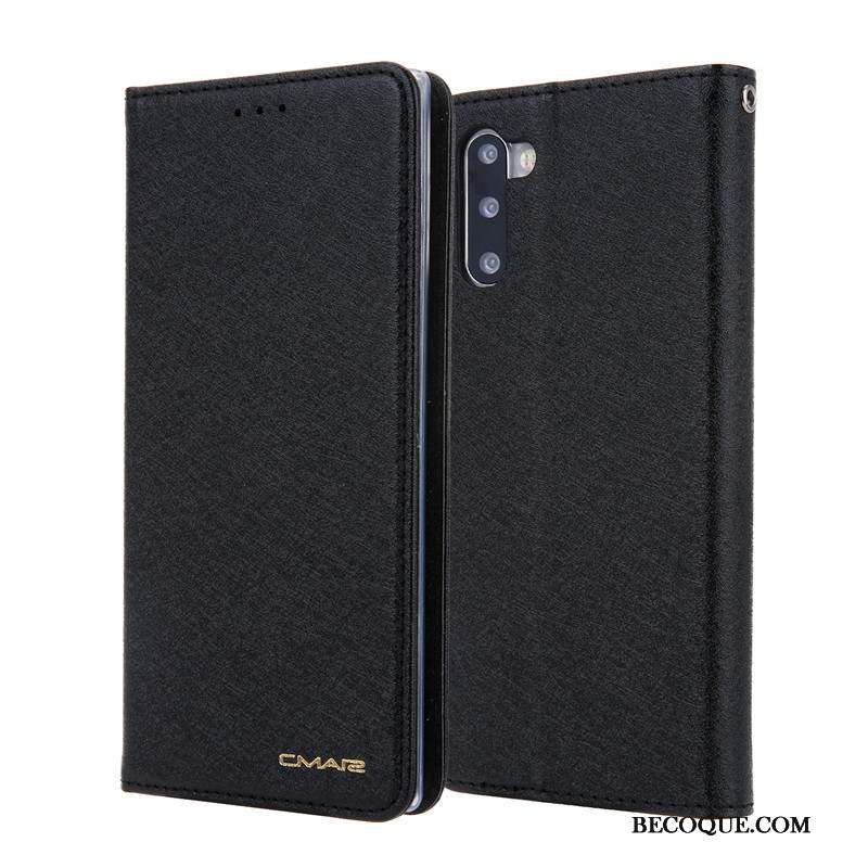 Samsung Galaxy Note 10 Coque Carte Étui Protection Housse Étui En Cuir Tout Compris