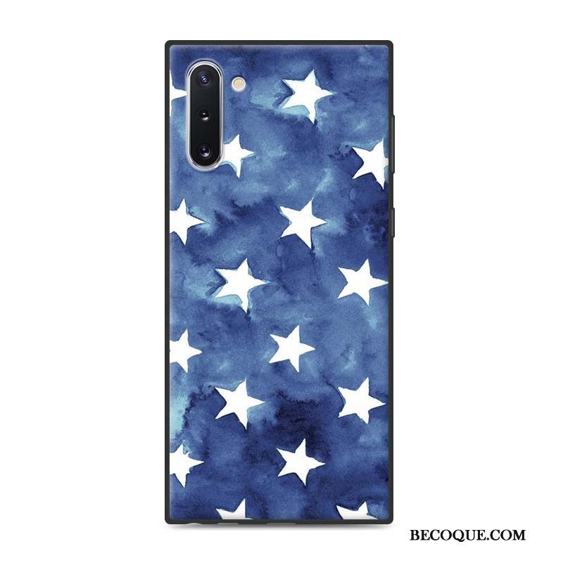 Samsung Galaxy Note 10 Coque De Téléphone Peinture Tendance Dessin Animé Fluide Doux Silicone