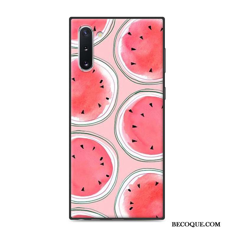 Samsung Galaxy Note 10 Coque De Téléphone Peinture Tendance Dessin Animé Fluide Doux Silicone