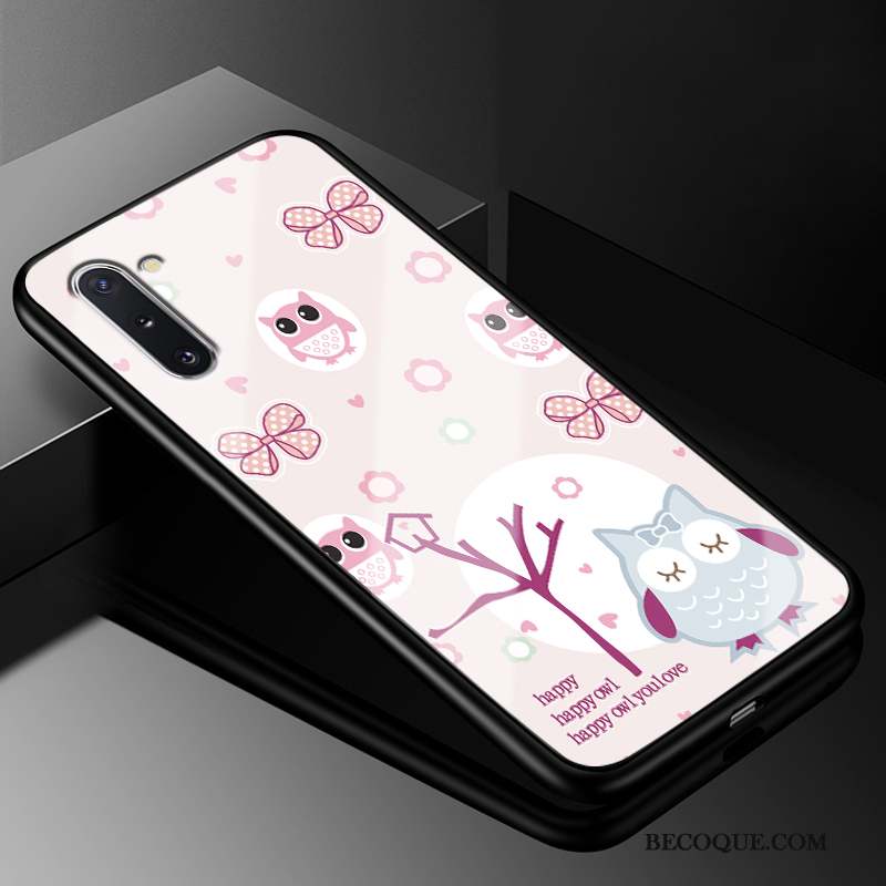 Samsung Galaxy Note 10 Coque De Téléphone Étui Protection Dessin Animé Difficile Verre