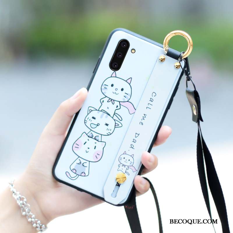 Samsung Galaxy Note 10 Coque Dessin Animé Incassable Créatif Rose Personnalité Charmant