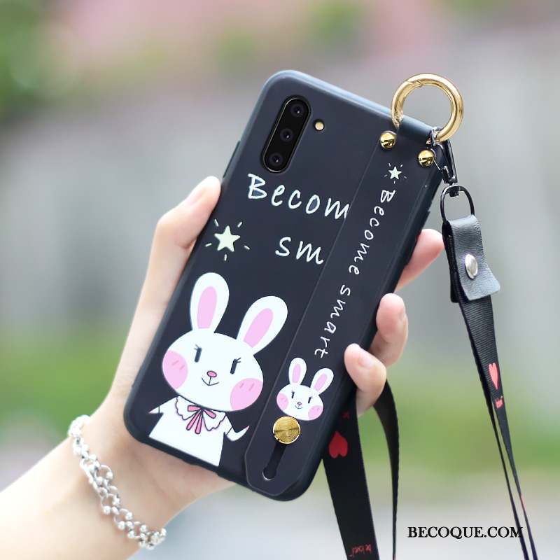 Samsung Galaxy Note 10 Coque Dessin Animé Incassable Créatif Rose Personnalité Charmant