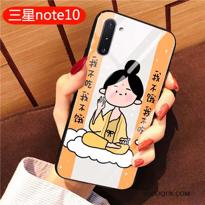 Samsung Galaxy Note 10 Fluide Doux Coque De Téléphone Charmant Personnalité Tout Compris Incassable