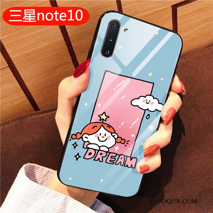 Samsung Galaxy Note 10 Fluide Doux Coque De Téléphone Charmant Personnalité Tout Compris Incassable