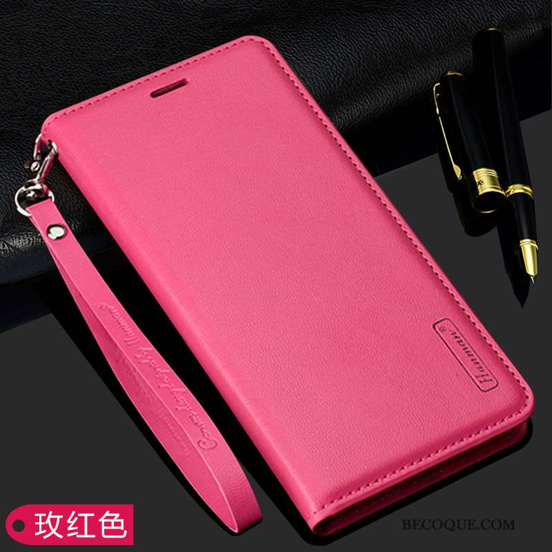 Samsung Galaxy Note 10 Incassable Or Fluide Doux Étui En Cuir Coque De Téléphone Housse