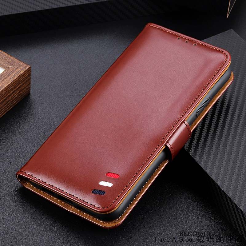 Samsung Galaxy Note 10 Lite Coque Carte Housse Étui En Cuir Incassable Vintage Business