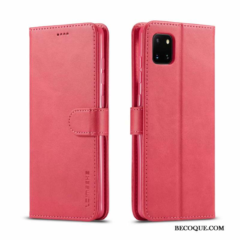 Samsung Galaxy Note 10 Lite Coque Protection Étui Jaune Étui En Cuir Téléphone Portable