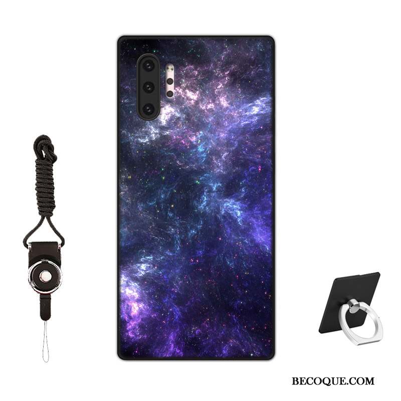 Samsung Galaxy Note 10+ Peinture Modèle Silicone Étui Coque De Téléphone Membrane