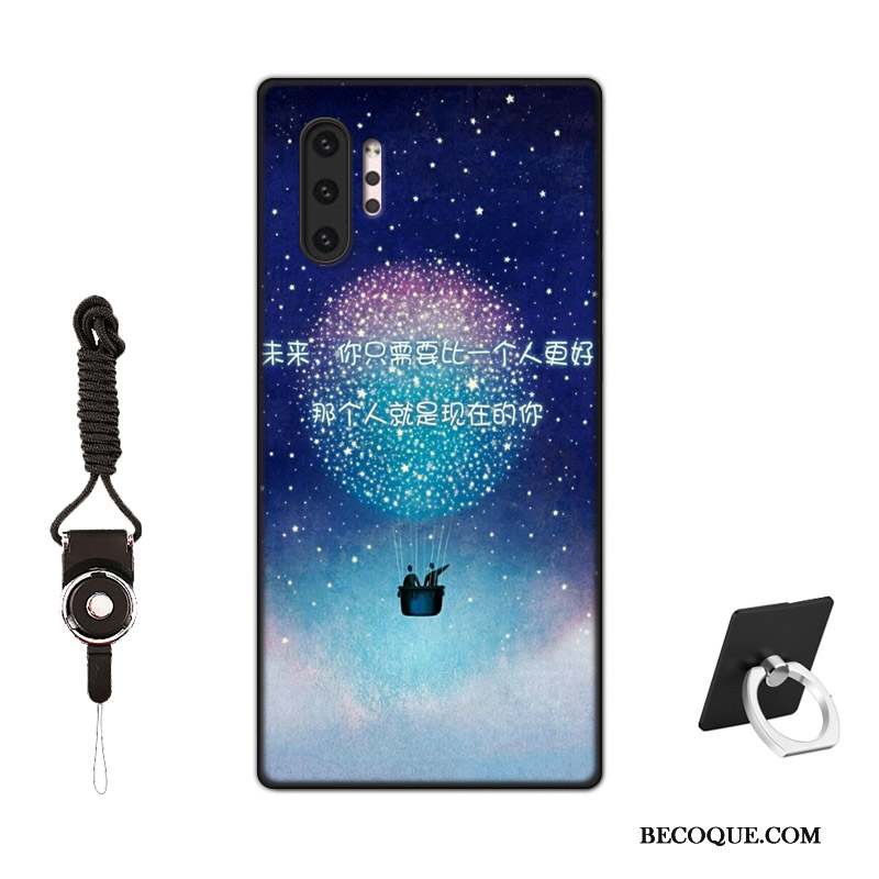 Samsung Galaxy Note 10+ Peinture Modèle Silicone Étui Coque De Téléphone Membrane