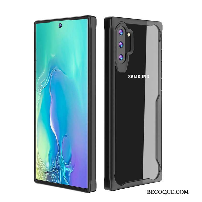 Samsung Galaxy Note 10+ Tout Compris Coque Ballon Transparent Silicone Protection