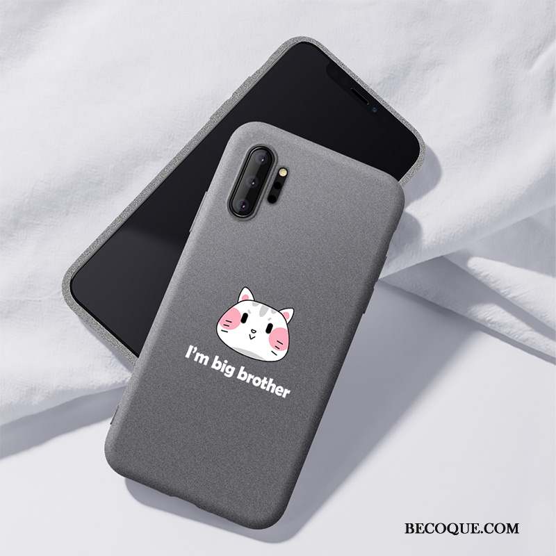 Samsung Galaxy Note 10+ Étui Fluide Doux Protection Coque De Téléphone Incassable Dessin Animé