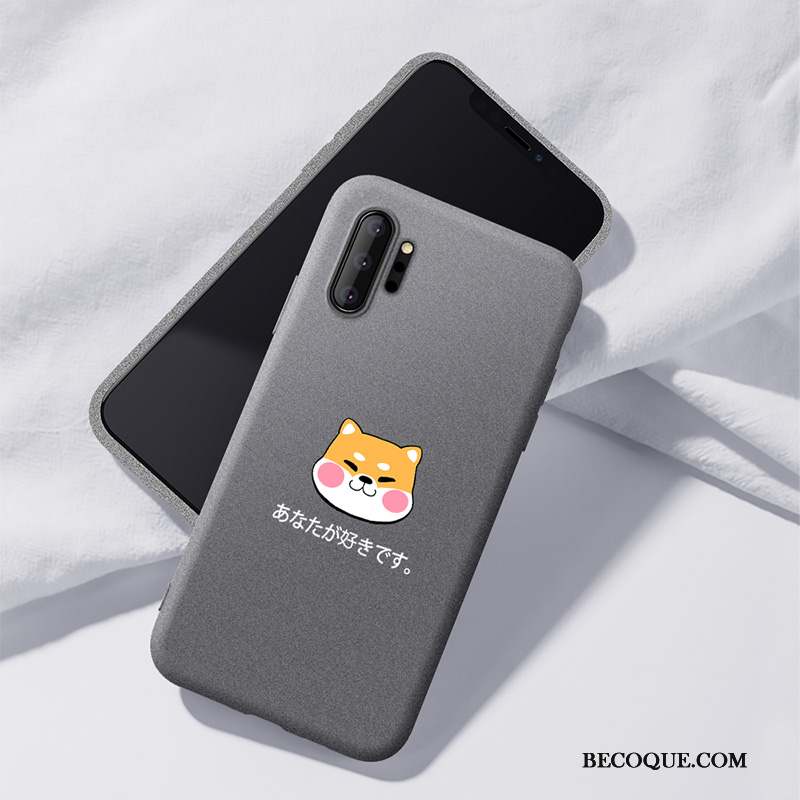 Samsung Galaxy Note 10+ Étui Fluide Doux Protection Coque De Téléphone Incassable Dessin Animé