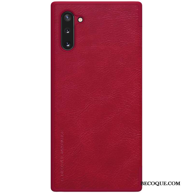 Samsung Galaxy Note 10 Étui Étui En Cuir Business Housse Protection Coque De Téléphone