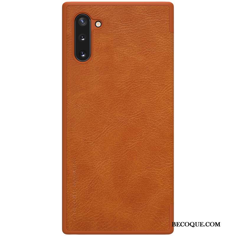 Samsung Galaxy Note 10 Étui Étui En Cuir Business Housse Protection Coque De Téléphone