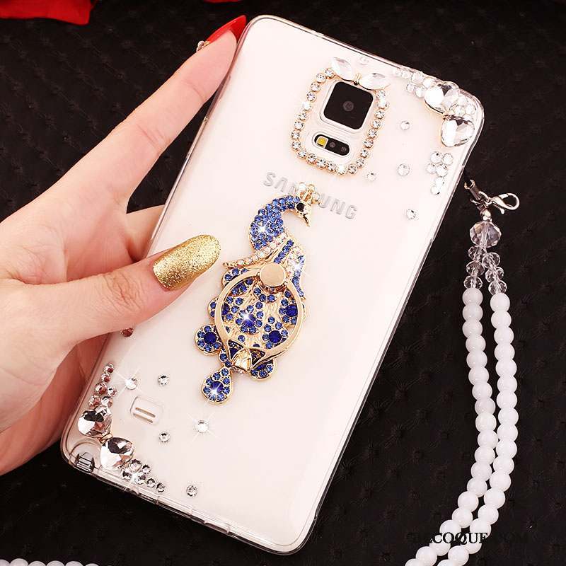 Samsung Galaxy Note 3 Anneau Étui Or Strass Coque De Téléphone Ornements Suspendus