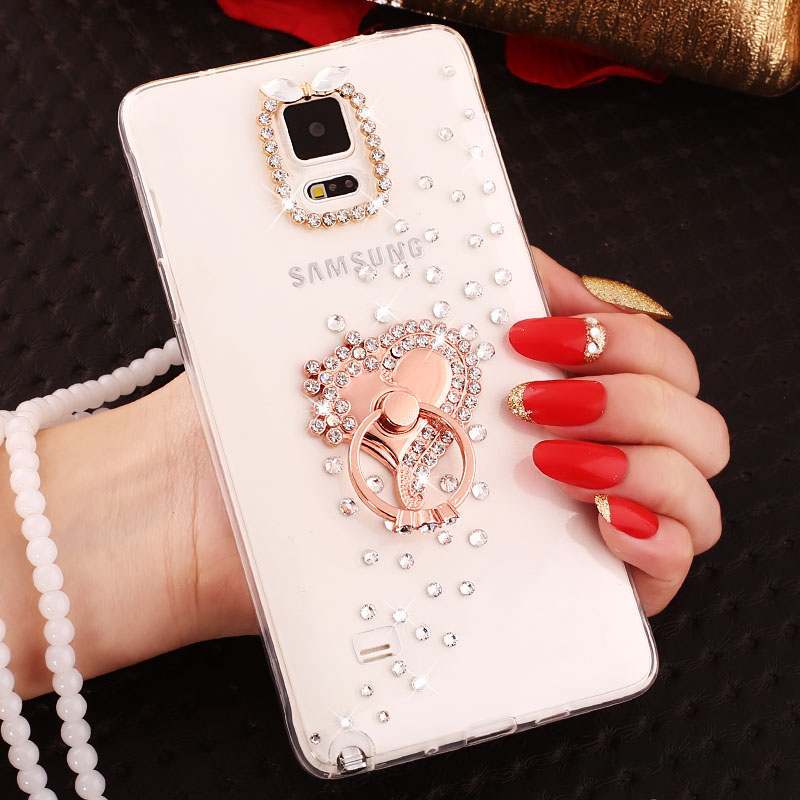 Samsung Galaxy Note 3 Anneau Étui Or Strass Coque De Téléphone Ornements Suspendus