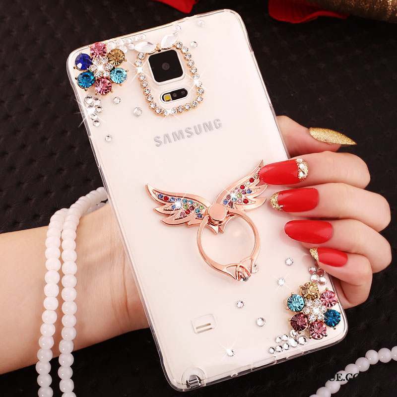 Samsung Galaxy Note 3 Anneau Étui Or Strass Coque De Téléphone Ornements Suspendus