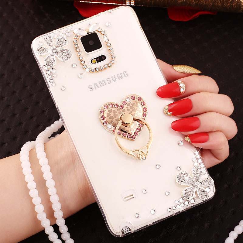 Samsung Galaxy Note 3 Anneau Étui Or Strass Coque De Téléphone Ornements Suspendus