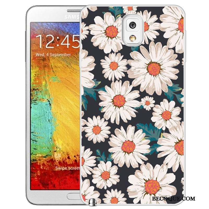 Samsung Galaxy Note 3 Coque De Téléphone Peinture Protection Étui Rose Téléphone Portable