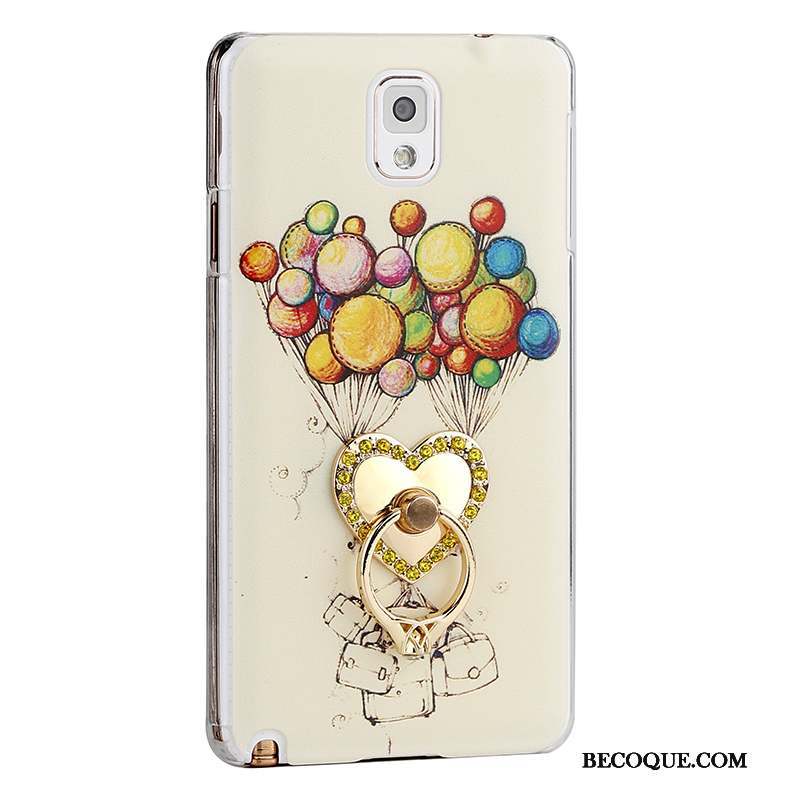 Samsung Galaxy Note 3 Fleurs Protection Coque Téléphone Portable Difficile Rose