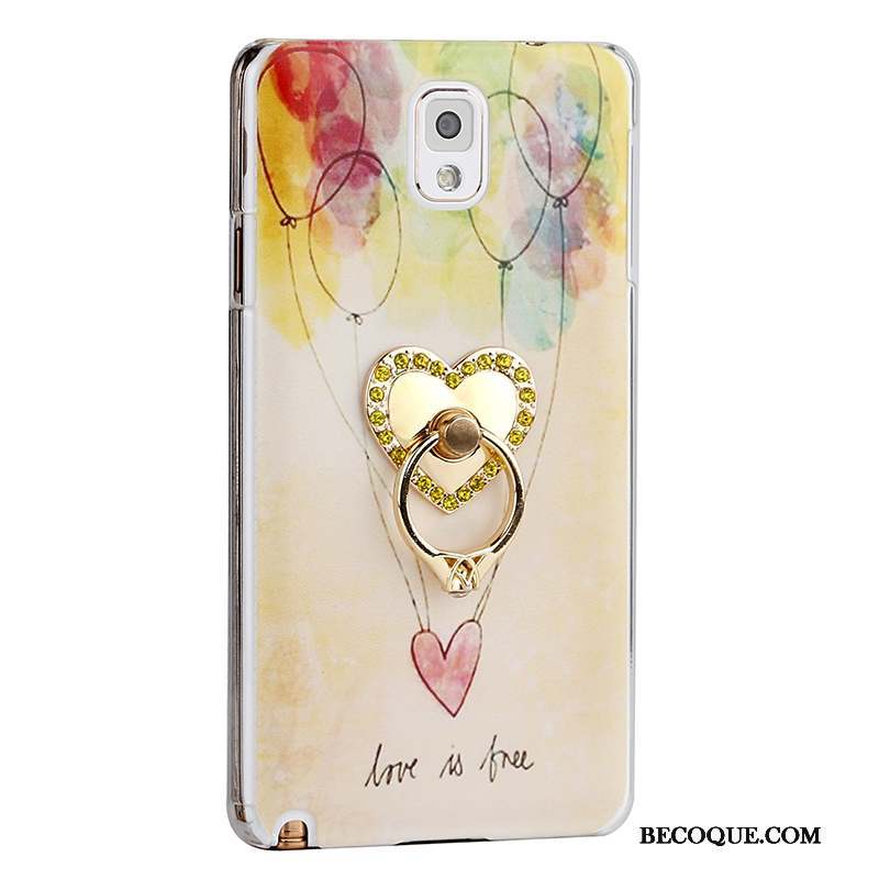 Samsung Galaxy Note 3 Fleurs Protection Coque Téléphone Portable Difficile Rose
