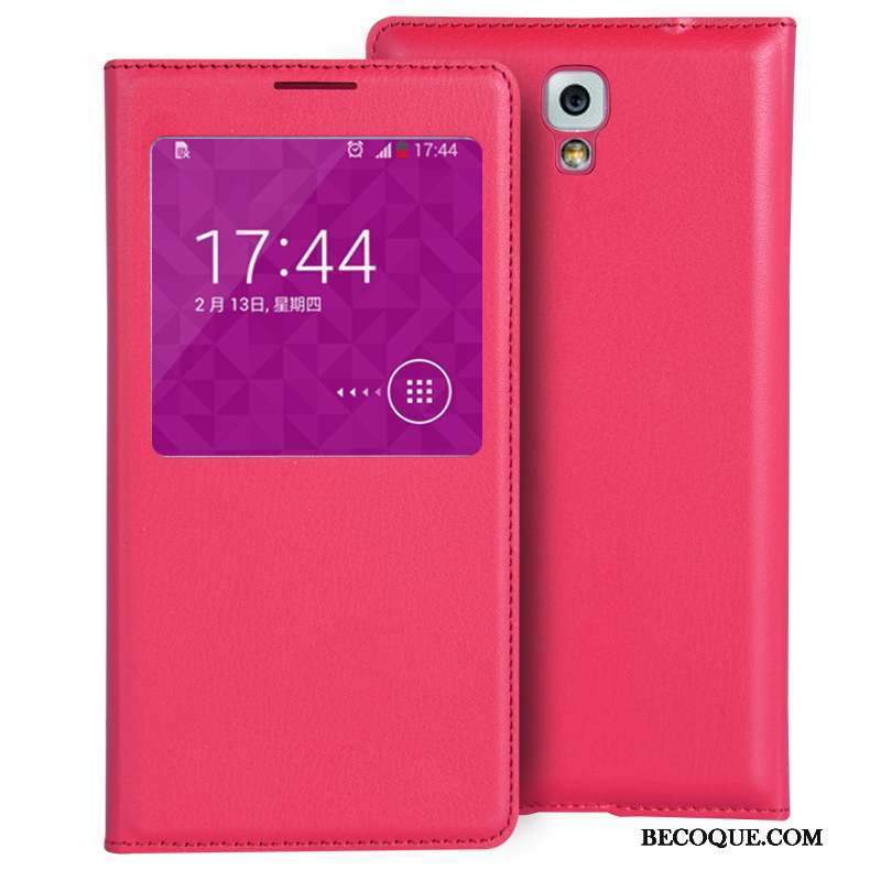 Samsung Galaxy Note 3 Housse Protection Clair Mini Cuir Coque De Téléphone