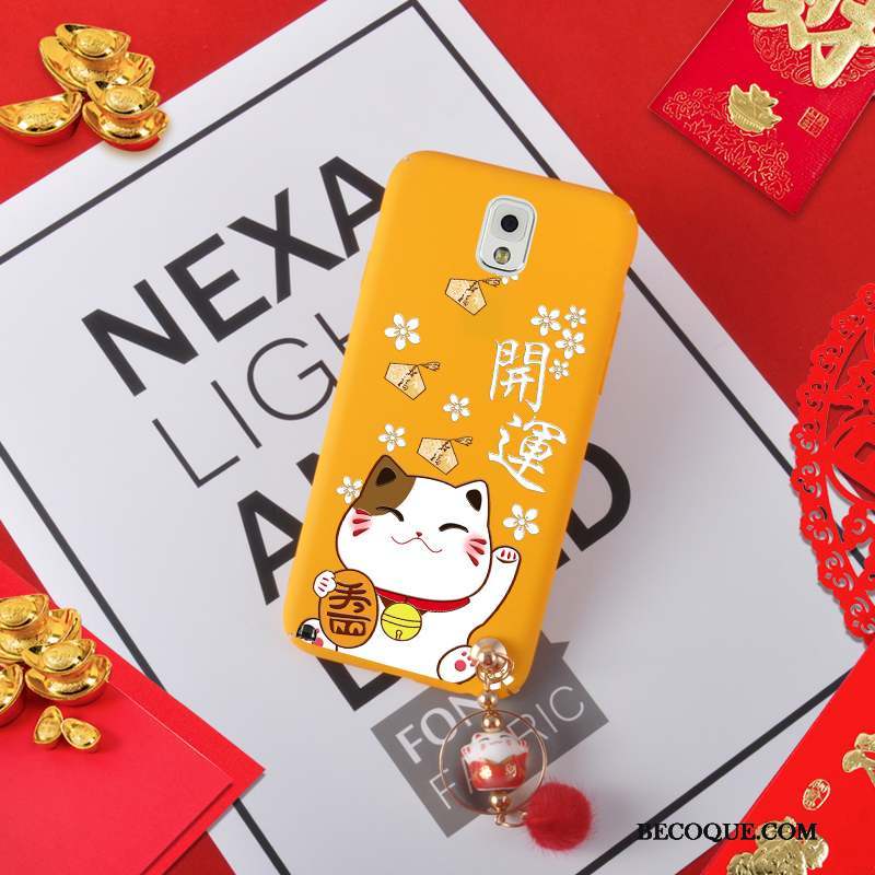 Samsung Galaxy Note 3 Nouveau Coque De Téléphone De Fête Délavé En Daim Chat Étui