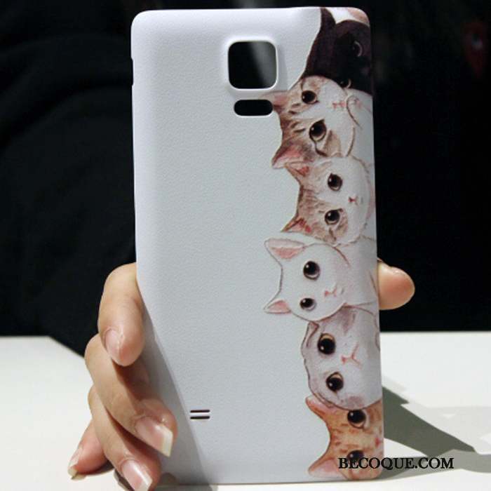 Samsung Galaxy Note 4 Coque Créatif Étui Rose Protection Charmant Dessin Animé