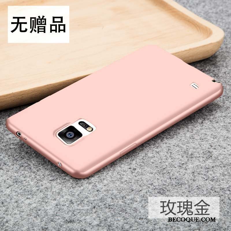 Samsung Galaxy Note 4 Coque De Téléphone Incassable Étui Silicone Fluide Doux Tout Compris