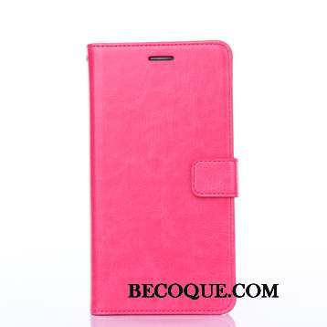 Samsung Galaxy Note 4 Coque Protection Téléphone Portable Portefeuille Housse Étui En Cuir Rouge