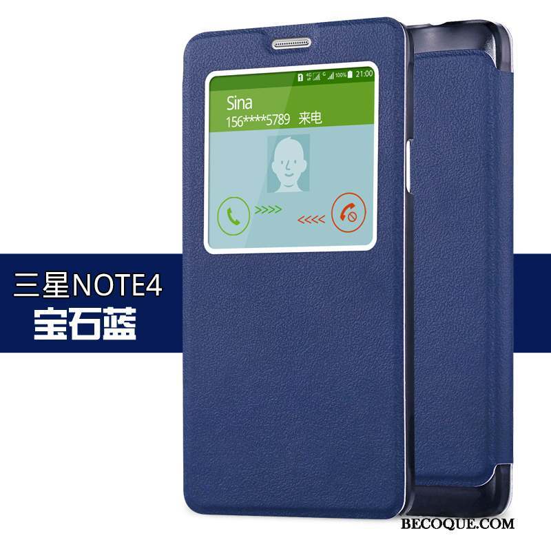 Samsung Galaxy Note 4 Incassable Téléphone Portable Coque De Téléphone Clamshell Étui