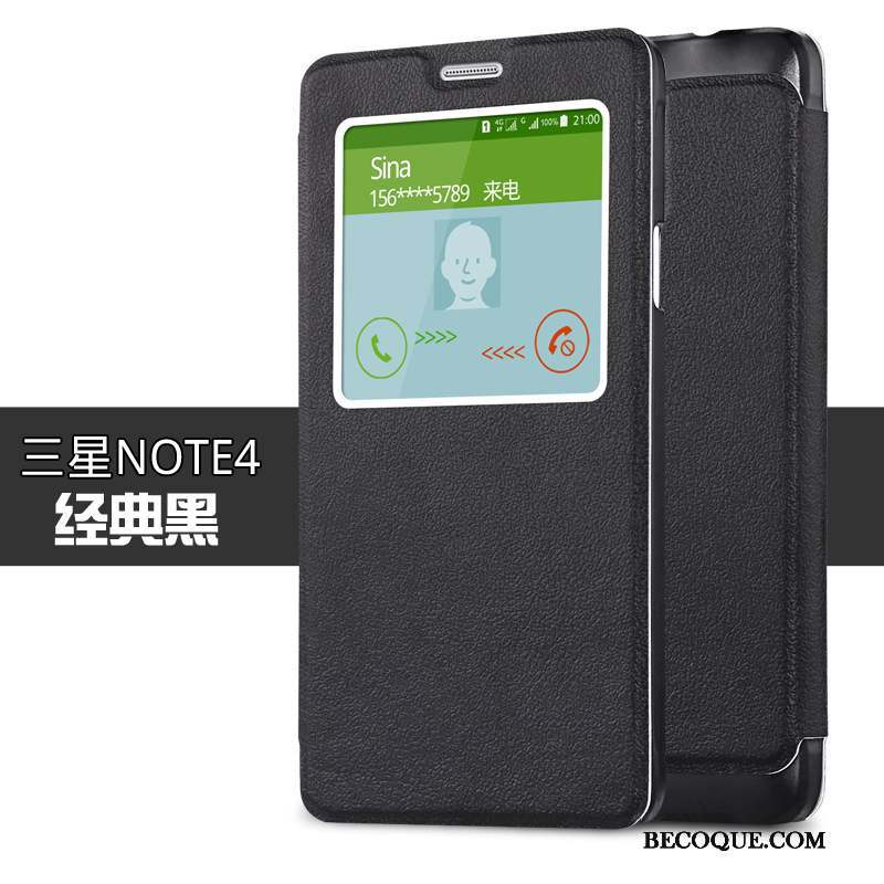 Samsung Galaxy Note 4 Incassable Téléphone Portable Coque De Téléphone Clamshell Étui