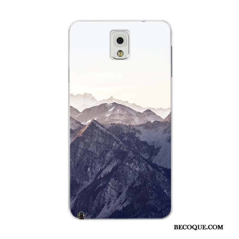 Samsung Galaxy Note 4 Paysage Arbres Tendance Coque Incassable Simple