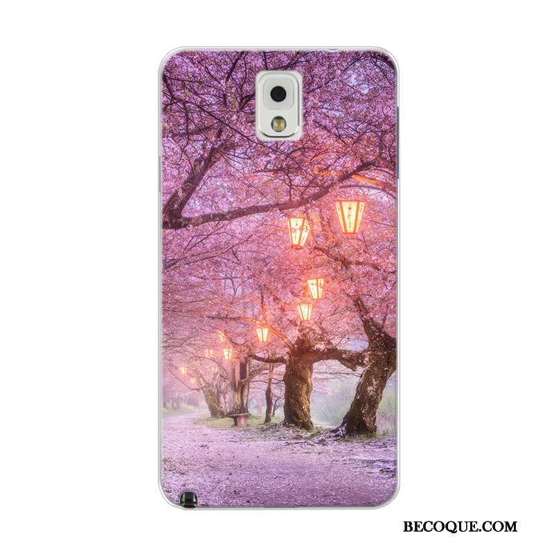 Samsung Galaxy Note 4 Paysage Arbres Tendance Coque Incassable Simple