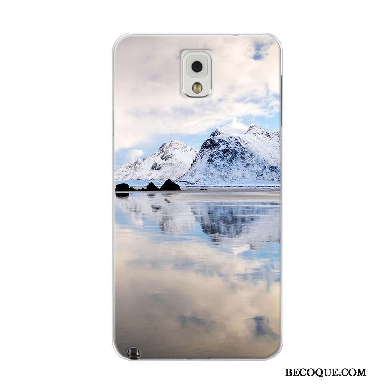 Samsung Galaxy Note 4 Paysage Arbres Tendance Coque Incassable Simple