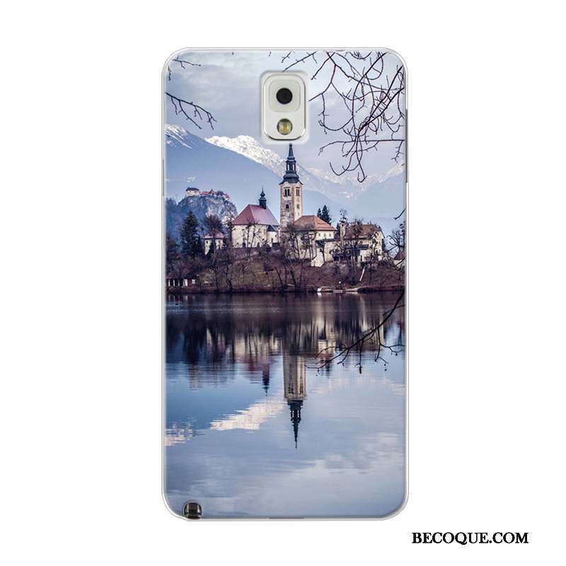 Samsung Galaxy Note 4 Paysage Arbres Tendance Coque Incassable Simple