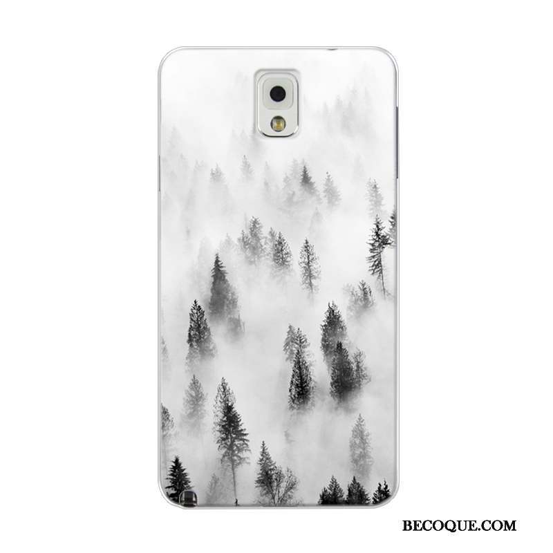 Samsung Galaxy Note 4 Paysage Arbres Tendance Coque Incassable Simple