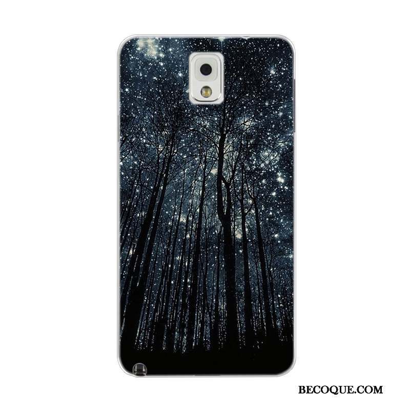 Samsung Galaxy Note 4 Paysage Arbres Tendance Coque Incassable Simple