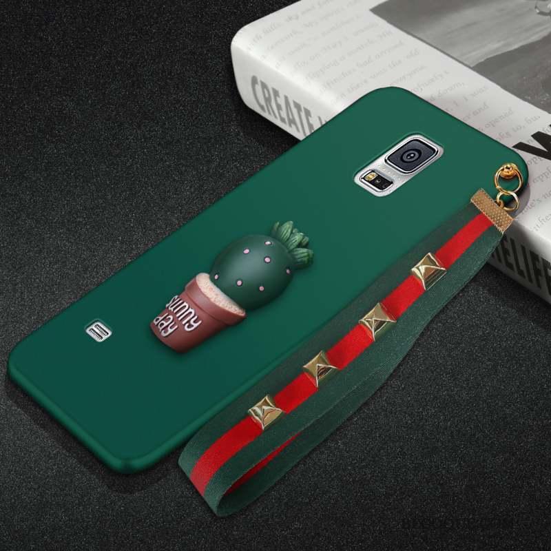 Samsung Galaxy Note 4 Protection Coque De Téléphone Incassable Tendance Vert Fluide Doux