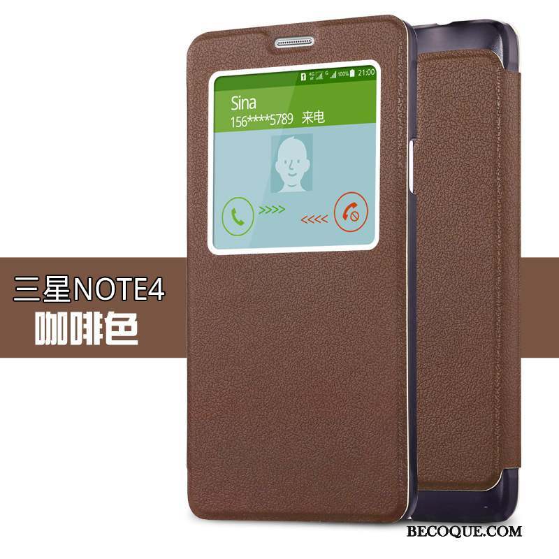 Samsung Galaxy Note 4 Protection Or Téléphone Portable Coque De Téléphone Étui Mince