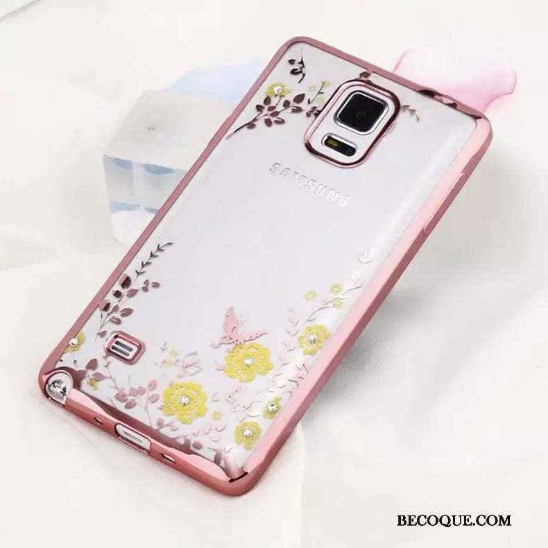 Samsung Galaxy Note 4 Protection Téléphone Portable Incassable Coque Silicone Fluide Doux