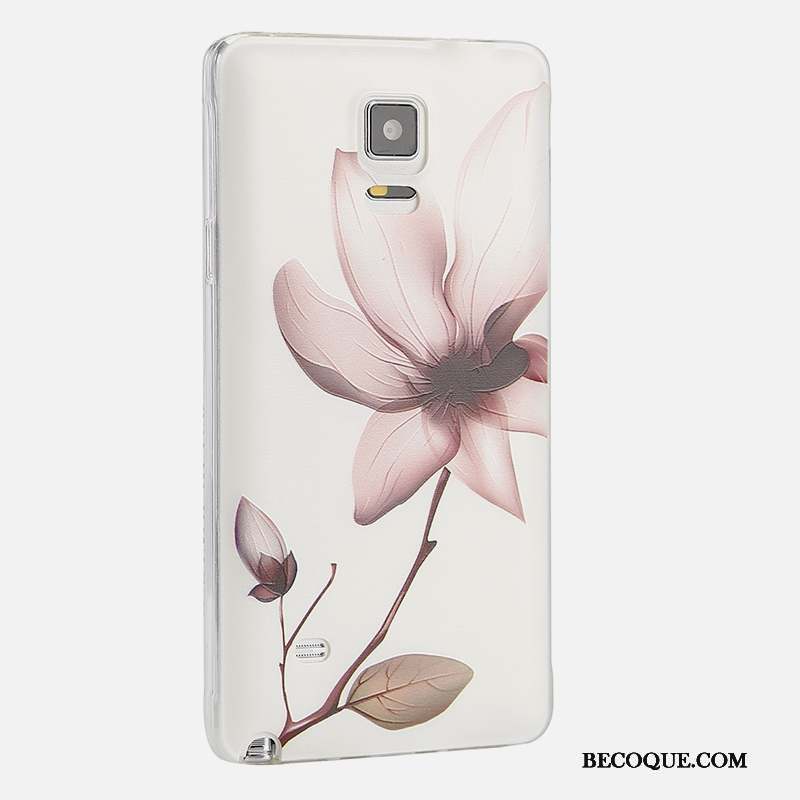 Samsung Galaxy Note 4 Protection Étui Silicone Téléphone Portable Coque De Téléphone Rose