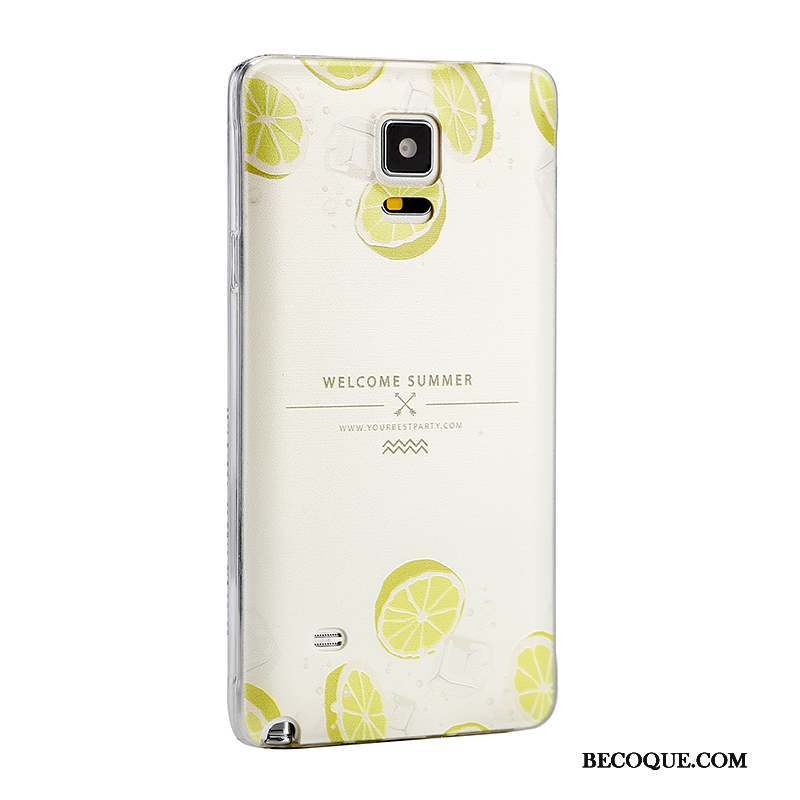 Samsung Galaxy Note 4 Protection Étui Silicone Téléphone Portable Coque De Téléphone Rose
