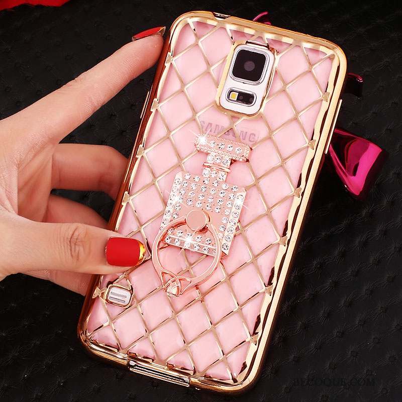 Samsung Galaxy Note 4 Silicone Strass Coque Protection Téléphone Portable Étui