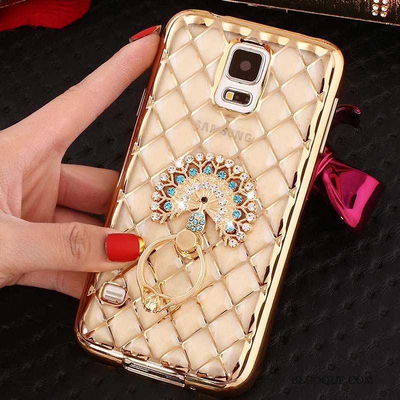 Samsung Galaxy Note 4 Silicone Strass Coque Protection Téléphone Portable Étui