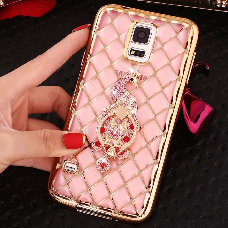 Samsung Galaxy Note 4 Silicone Strass Coque Protection Téléphone Portable Étui