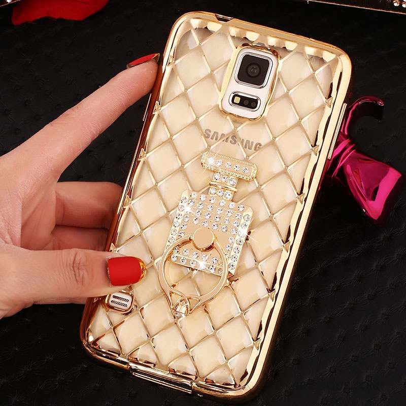 Samsung Galaxy Note 4 Silicone Strass Coque Protection Téléphone Portable Étui