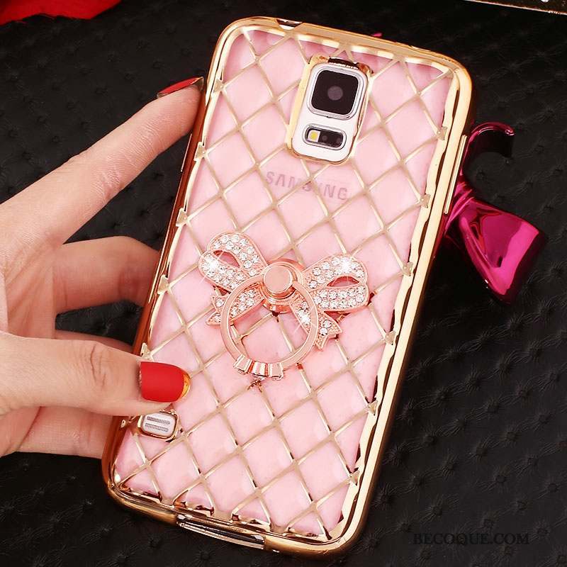 Samsung Galaxy Note 4 Silicone Strass Coque Protection Téléphone Portable Étui