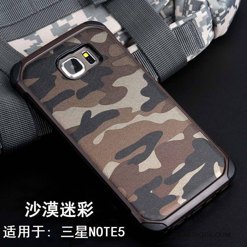 Samsung Galaxy Note 5 Coque Camouflage De Téléphone Tendance Étui Créatif