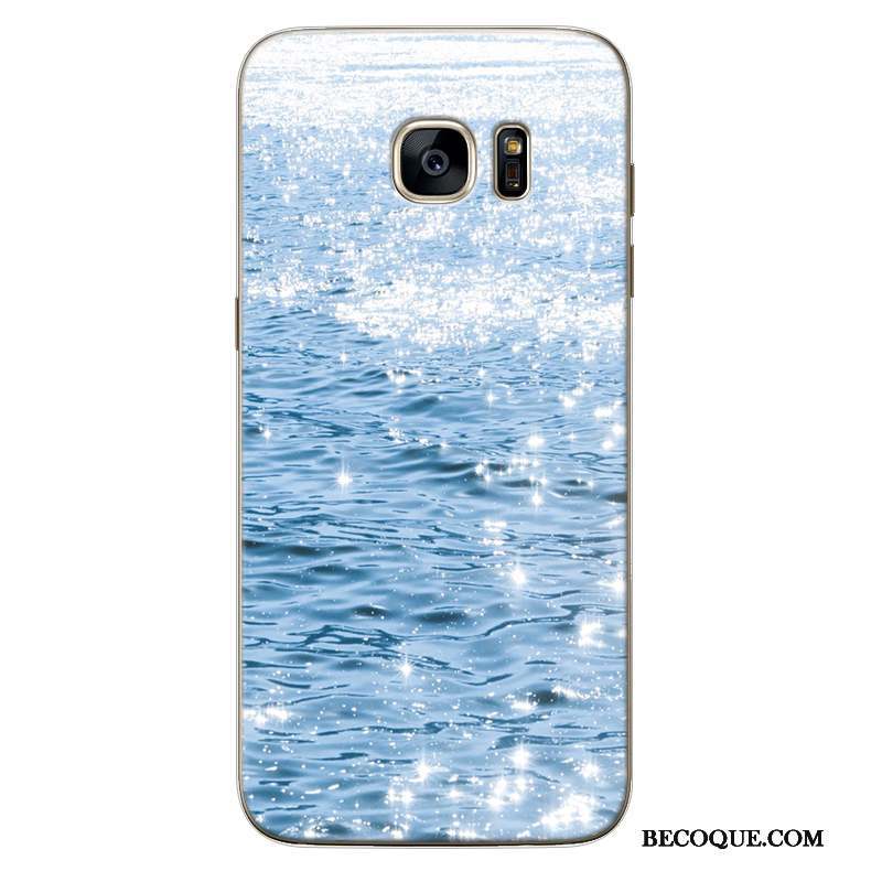 Samsung Galaxy Note 5 Coque Créatif Silicone Jaune Tout Compris Paysage Incassable